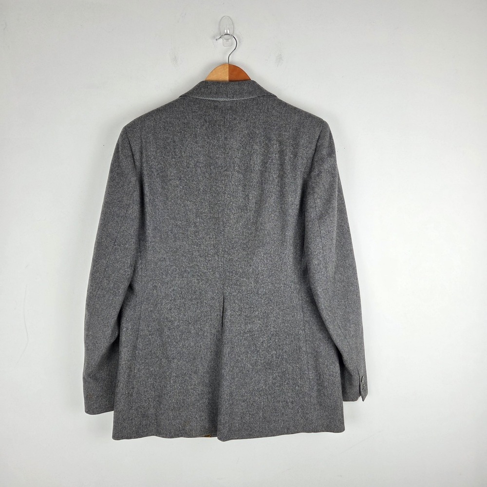 Vintage Cortefiel Mens Gray Wool Blazer Size 40 Moon Sun Lined‎ Celestial - Picture 7 of 14